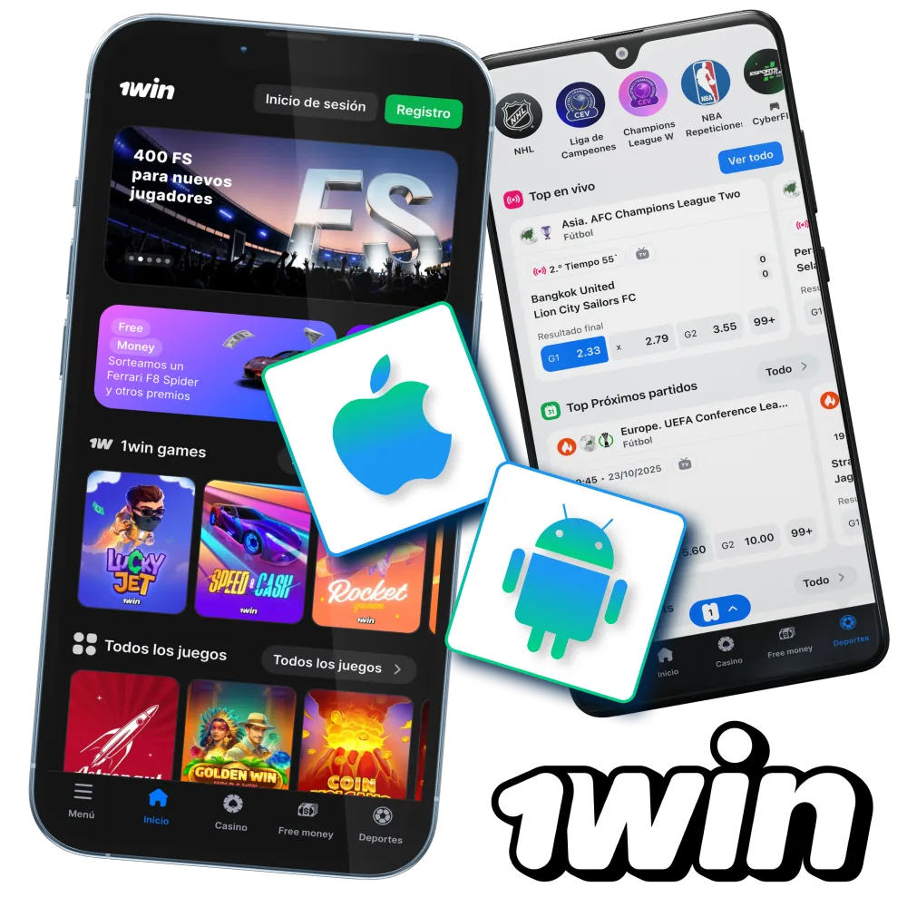 Aplicaci&oacute;n m&oacute;vil para Android e iOS con m&aacute;s de 10.400 juegos.