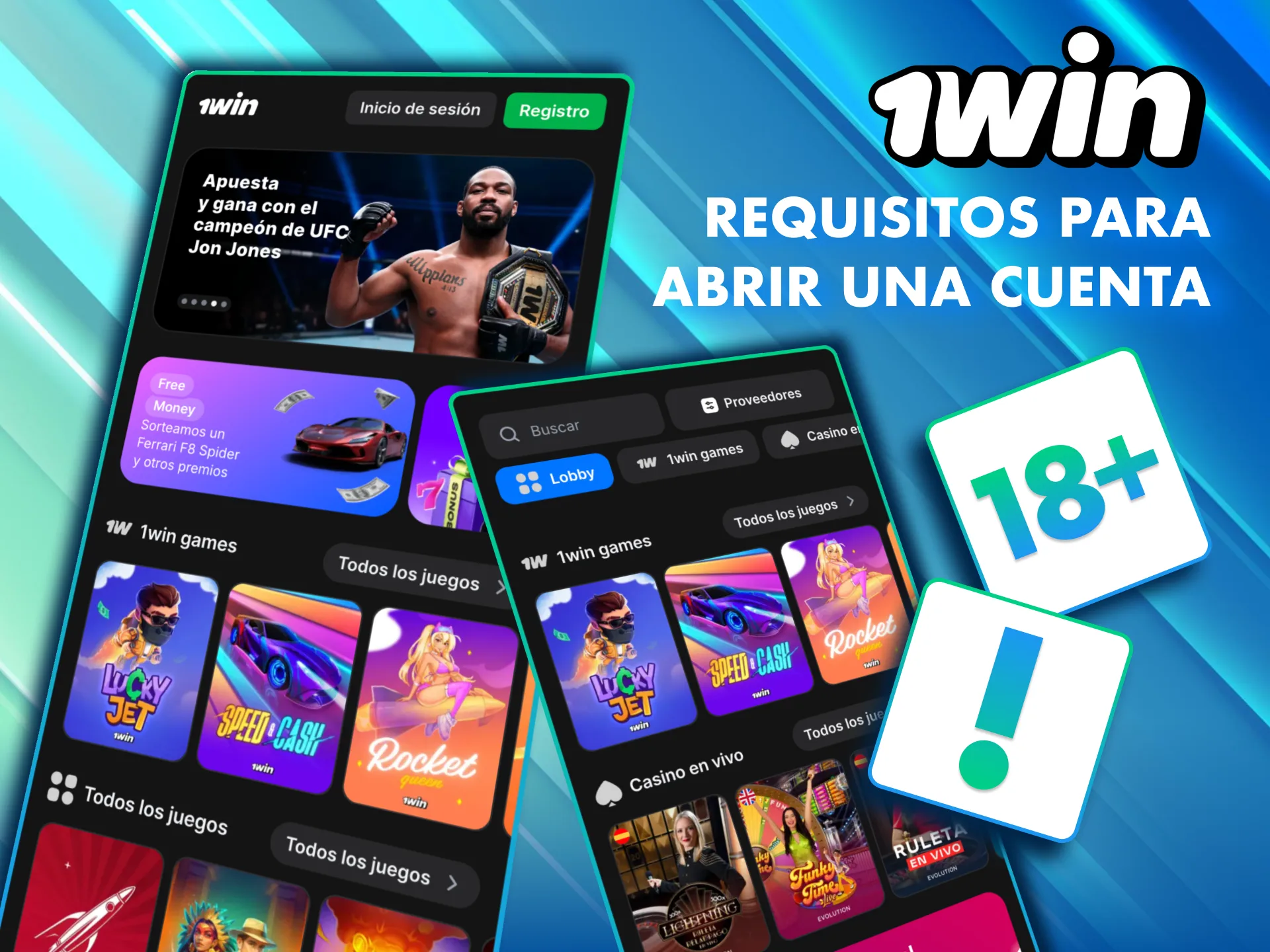 Requisitos legales para abrir tu cuenta en 1Win M&eacute;xico.