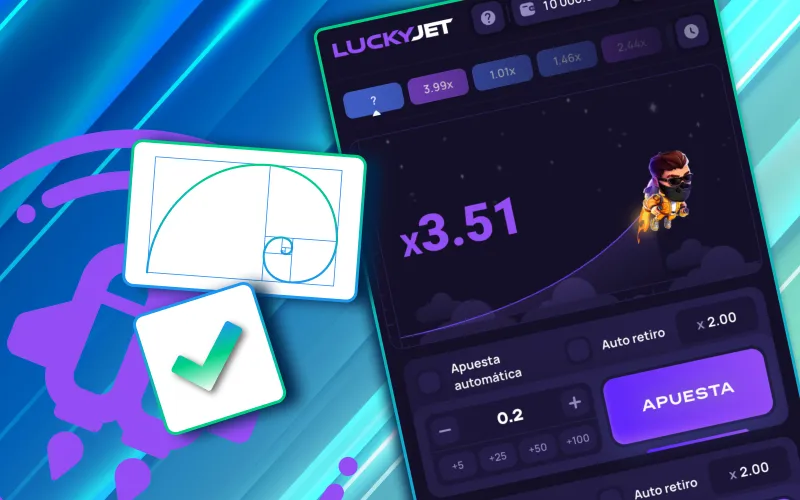 Lucky Jet en 1Win permite estrategia sistem&aacute;tica con secuencia Fibonacci.