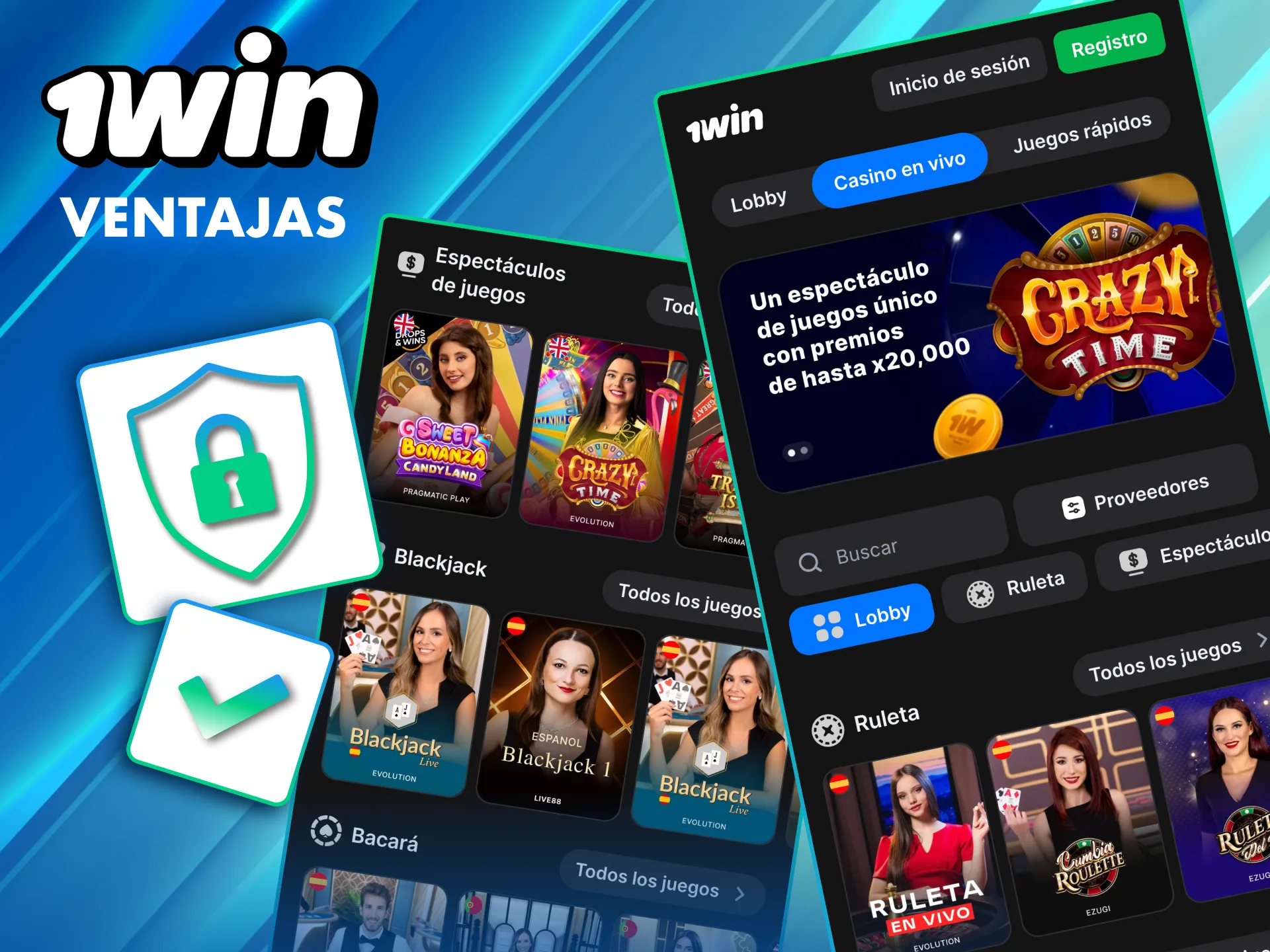 Casino en vivo en 1Win M&eacute;xico con m&aacute;s de 550 juegos y crupieres reales.